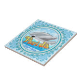 Carreau Un dauphin de Floride (Côté)