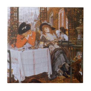 Carreau Un Déjeuner par James Tissot