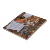 Carreau Un Déjeuner par James Tissot (Côté)