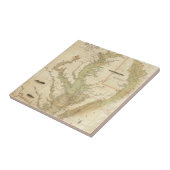 Carreau Un diagramme du chesapeake et des baies de (Côté)