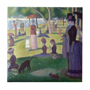 Carreau Un dimanche après-midi à La Grande Jatte par Seura