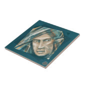 Carreau Un Elfe Vert provocateur (Côté)