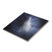 Carreau Un Gros Plan Illustratif Du Temple De La Comète. (Côté)