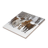 Carreau Un hiver pittoresque de course (Côté)