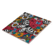 Carreau Un jardin coloré (Côté)