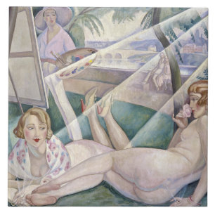 Carreau Un jour d'été (Belles femmes au soleil)