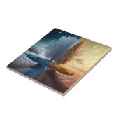 Carreau Un jour en hiver (Côté)