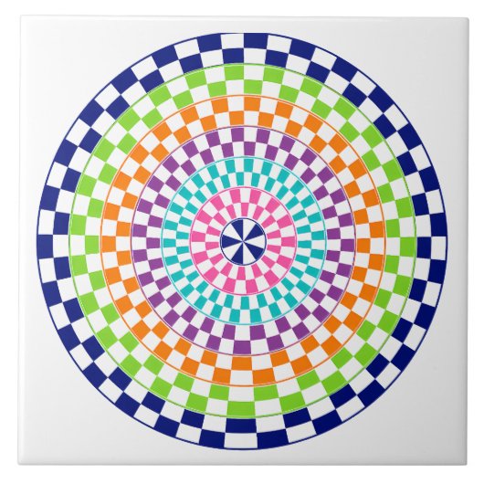Carreau Un mandala (Devant)