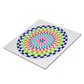 Carreau Un mandala (Côté)