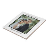 Carreau Un mariage à retenir (Côté)
