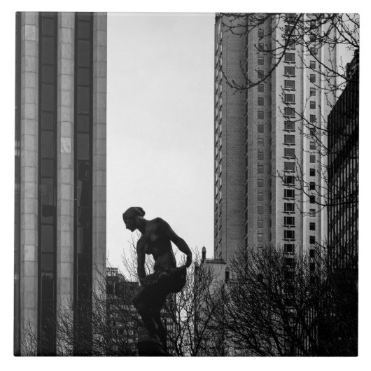 Carreau Un moment solitaire dans la ville (Devant)