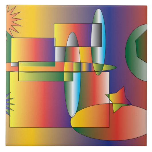 Carreau Un monde de merveille et de découverte (Devant)