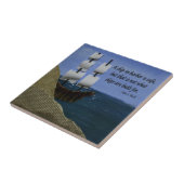 Carreau Un navire dans le port est une soumission inspiran (Côté)