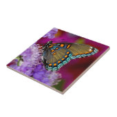 Carreau Un papillon swallowtail à épices (Côté)