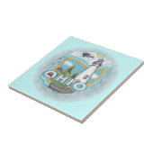 Carreau Un phare de l'Ohio (Côté)