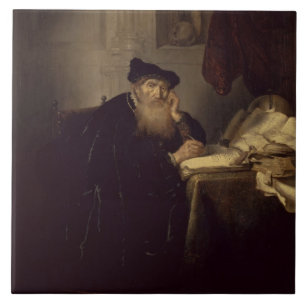 Carreau Un philosophe, 1635 (huile sur le panneau)