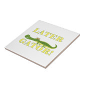 Carreau Un plus défunt alligator (Côté)