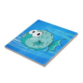 Carreau un poisson (Côté)