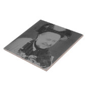 Carreau Un portrait de jubilé de la Reine Victoria (Côté)