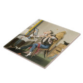 Carreau Un rasoir émoussé, pub. par chasse, 1827 (etchin (Côté)