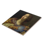 Carreau Une allégorie d'astronomie (Côté)