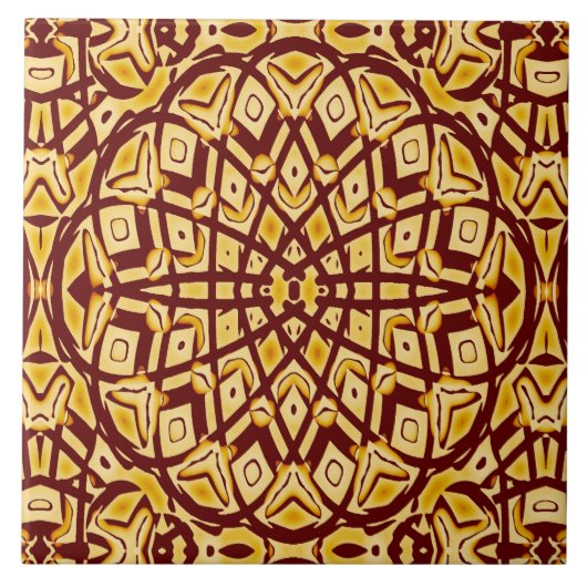 Carreau Une céramique design de texture de bois unique (Devant)