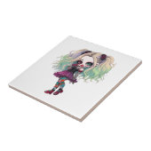 Carreau Une collection de designs Halloween pour jolie fil (Côté)
