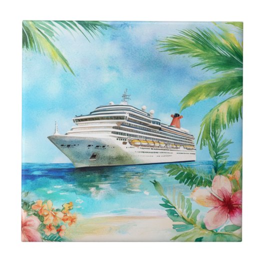 Carreau Une croisière d'été (Devant)