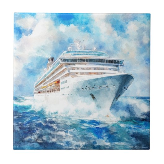 Carreau Une croisière d'été (Devant)