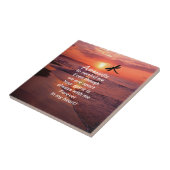 Carreau Une libellule pour me rappeler (Côté)