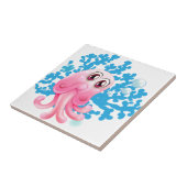 Carreau Une méduse (Côté)