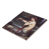 Carreau Une sirène de J W Waterhouse, 1901 (Côté)