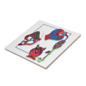 Carreau Une tuile au néon de griffonnage (Côté)