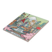 Carreau Une vue de Tokyo (Côté)