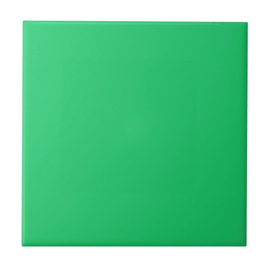 Carreau Uni Vert Trèfle (Devant)