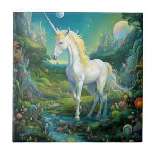Carreau Unicorn Imaginaire Art