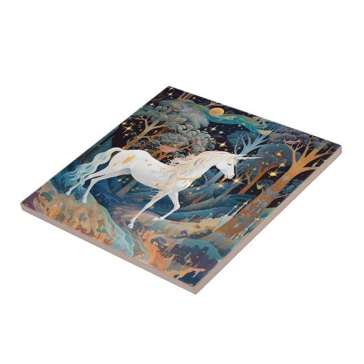 Carreau Unicorn Imaginaire Art (Côté)