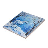 Carreau Unicorne d'hiver (Côté)