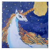 Carreau Unicorne "L'art des enfants" (Devant)