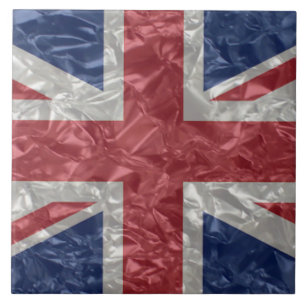 Carreau Union Jack - froissé