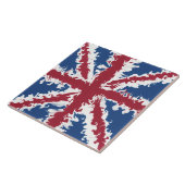 Carreau Union Jack Liquid Art (Côté)