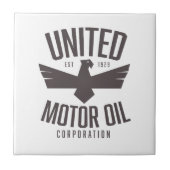 Carreau United Motor Oil Corporation, (Devant)