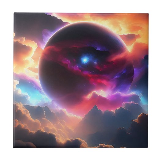 Carreau Univers coloré (Devant)