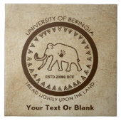 Carreau Université de Beringia Mammoth (Devant)