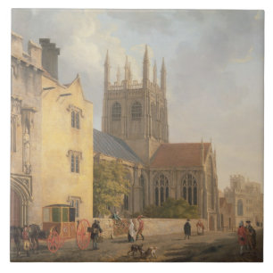 Carreau Université de Merton, Oxford, 1771 (huile sur la