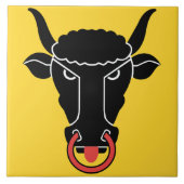 Carreau Uri Canton, Switzerland Flag Tile (Devant)