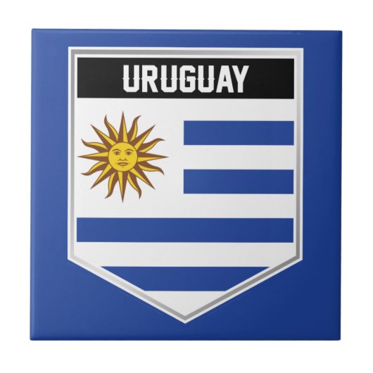 Carreau Uruguay - Bouclier (Devant)