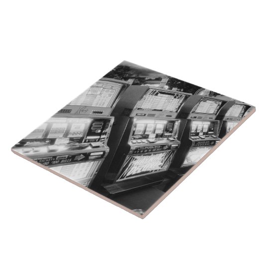 Carreau USA, Nevada, Las Vegas : Machines à sous de casino (Côté)