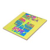 Carreau USA Unity Design : Espoir et force (Côté)