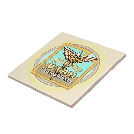 Carreau Utah Nurse Caduceus Tile (Côté)